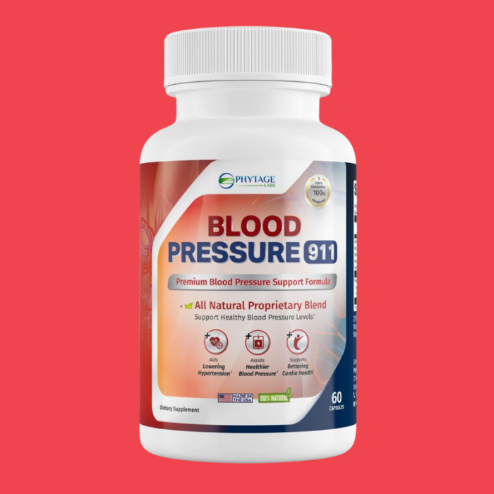 Blood Pressure 911 Supplement