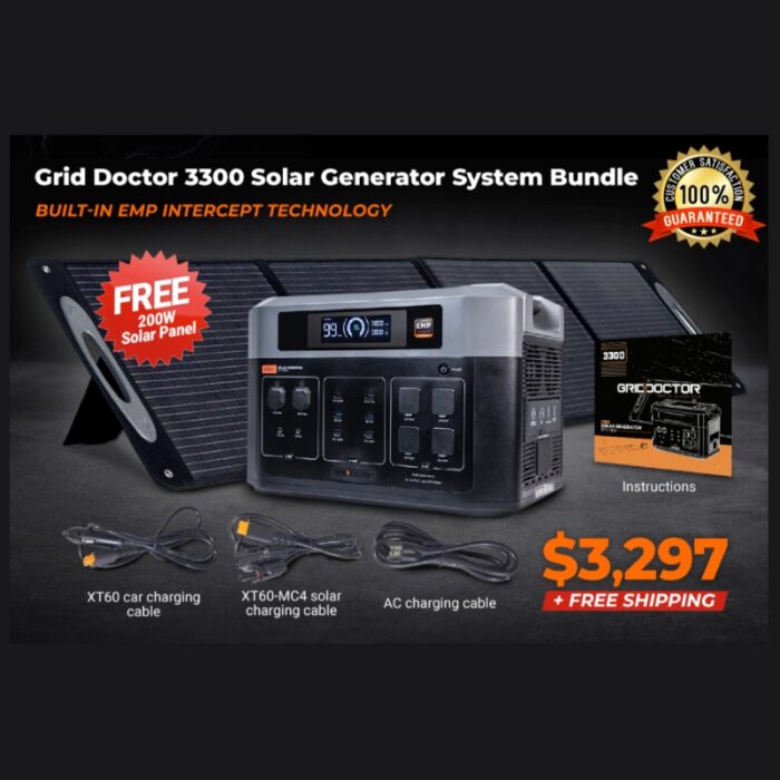 Grid Doctor 3300W Solar Generator