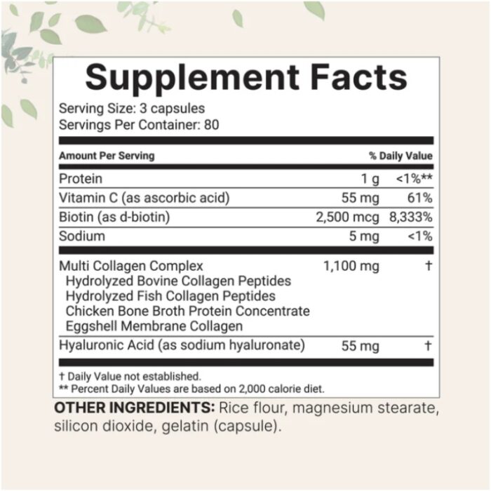 Micro Ingredients Multi Collagen Complex - Image 2