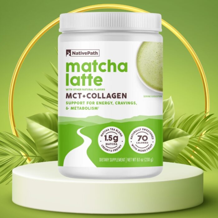 NativePath Matcha Collagen Latte